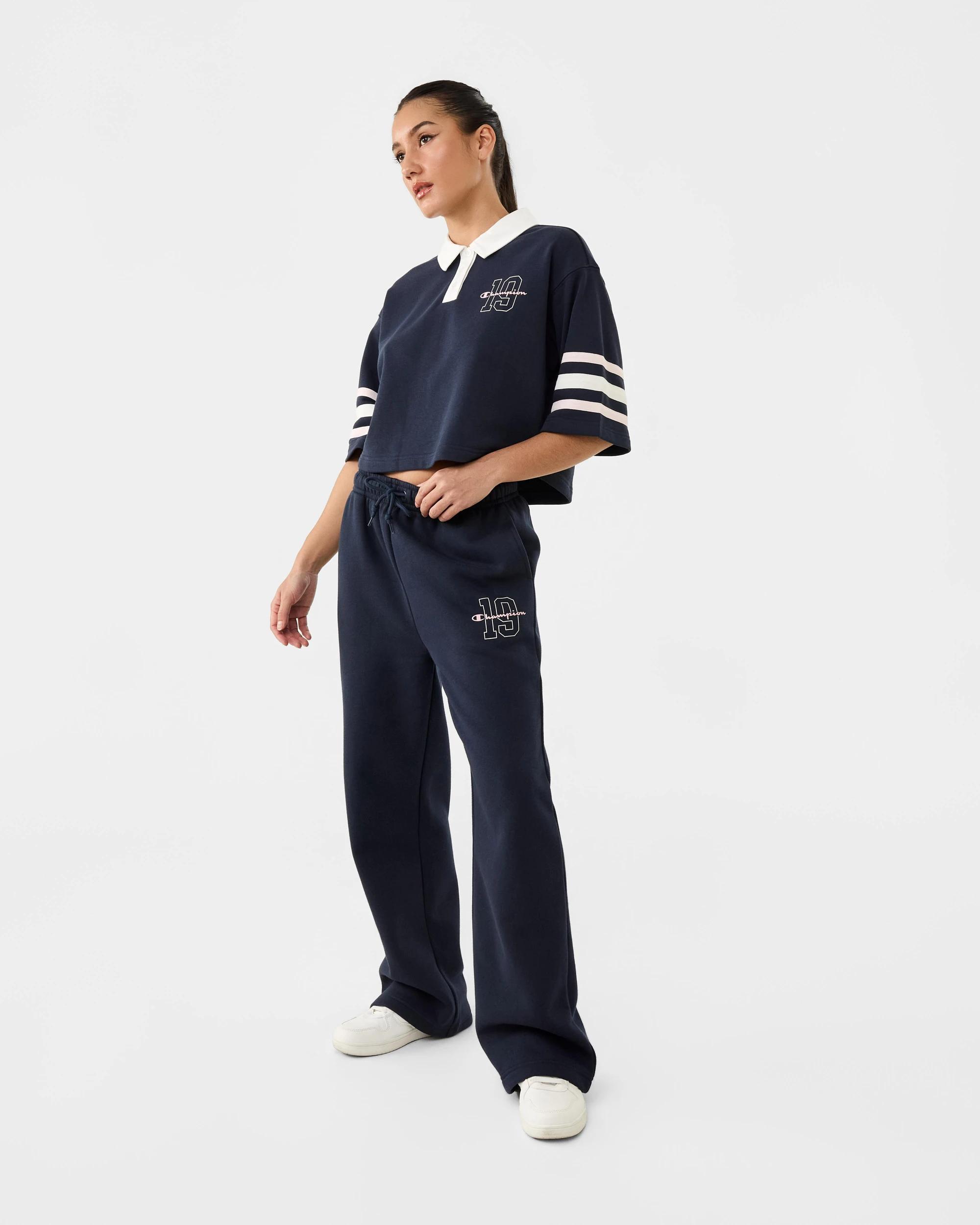 3 Champion Varsity Womens Polo Navy, 3 of 8