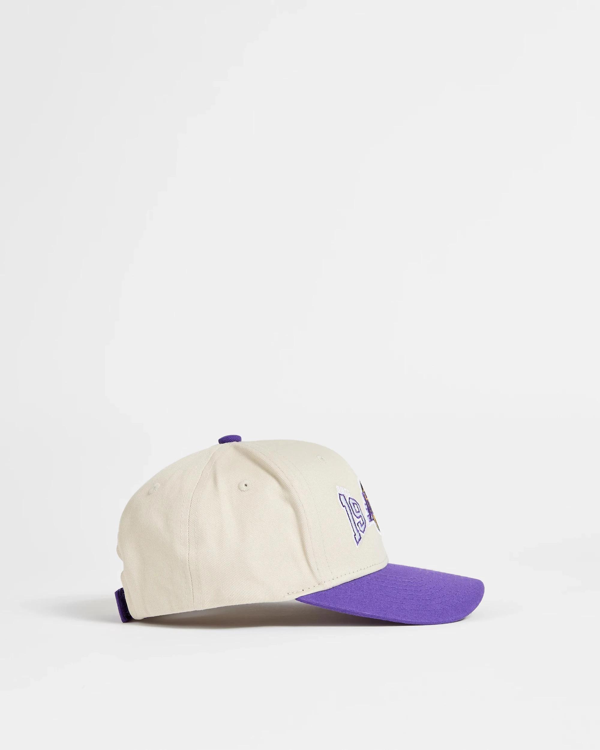 2 Kids Licensed NBA Los Angeles Lakers Cap PURPLE/NEUTRAL, 2 of 4