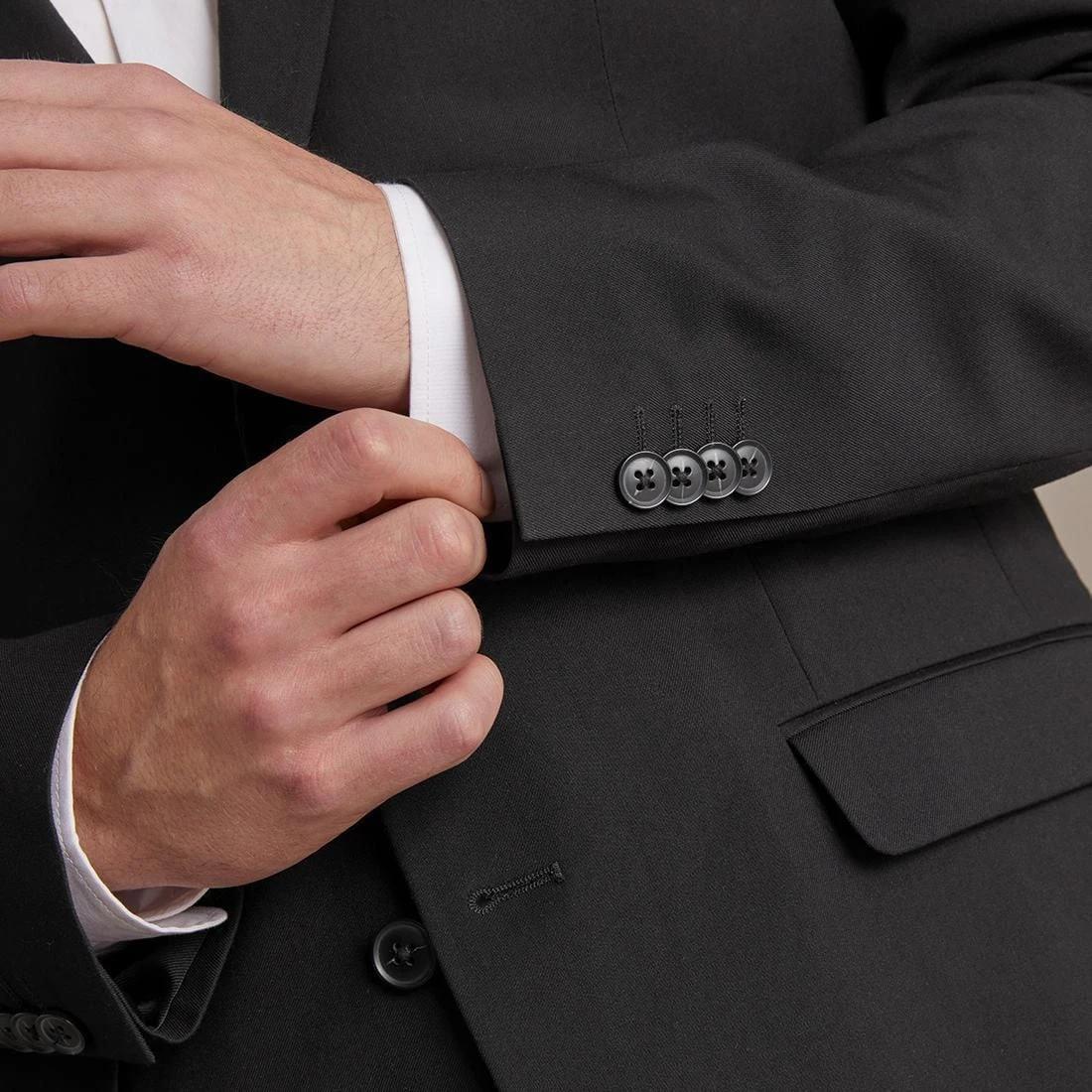 5 Preview Stretch Suit Jacket BLACK, 5 of 6