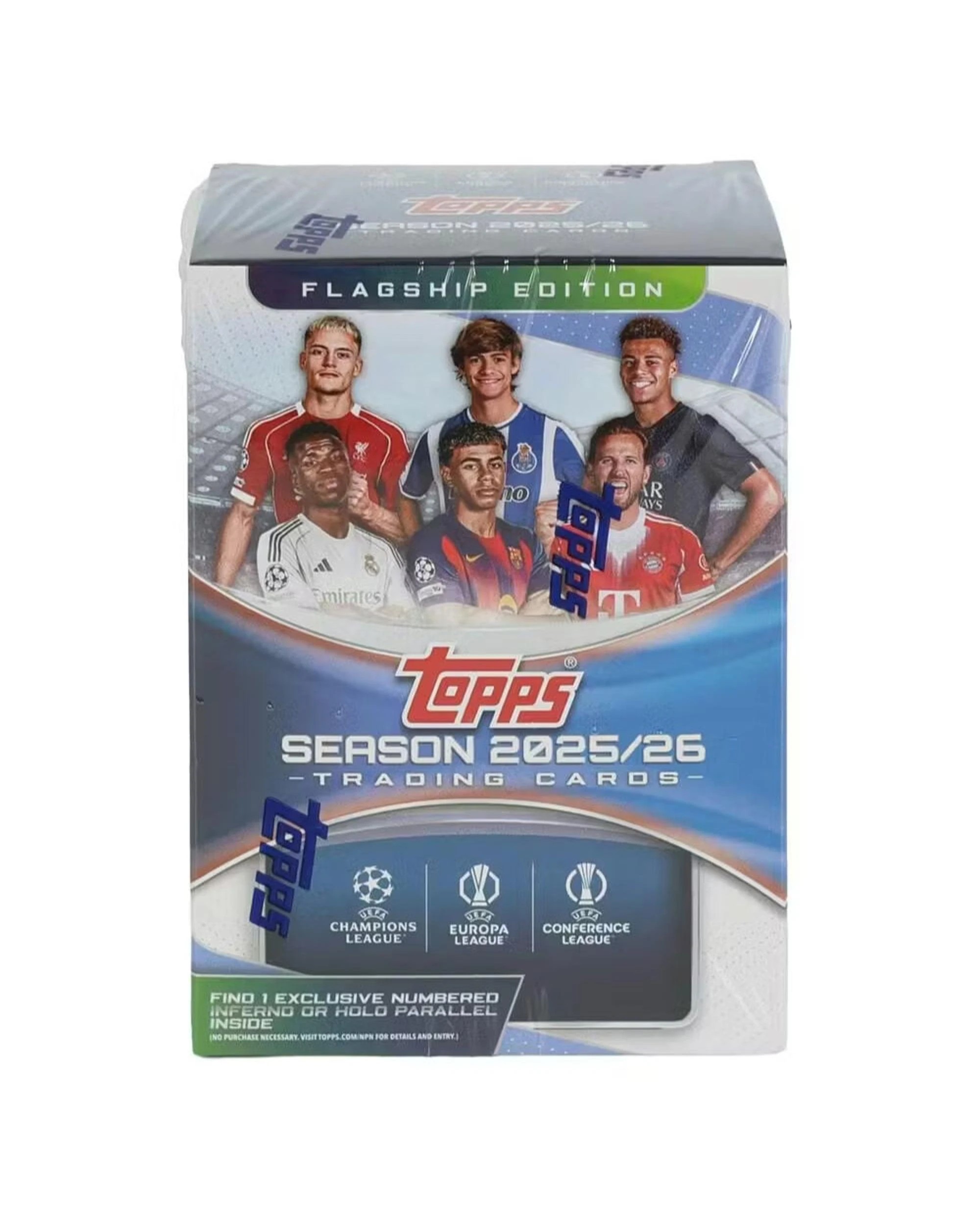 2 Topps 2025/2026 UEFA Club Competitions Soccer Blaster Box, 2 of 10