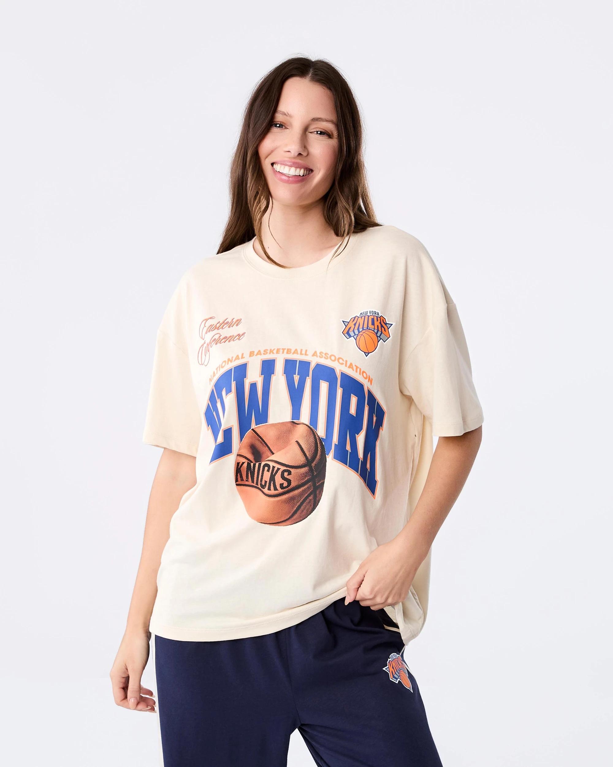4 Official NBA Adult Lounge Set Knicks Blu, 4 of 7