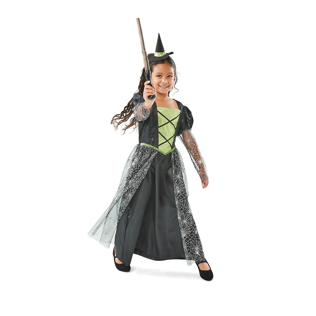1 3 Piece Witch Costume - Ages 6-8, 1 of 10