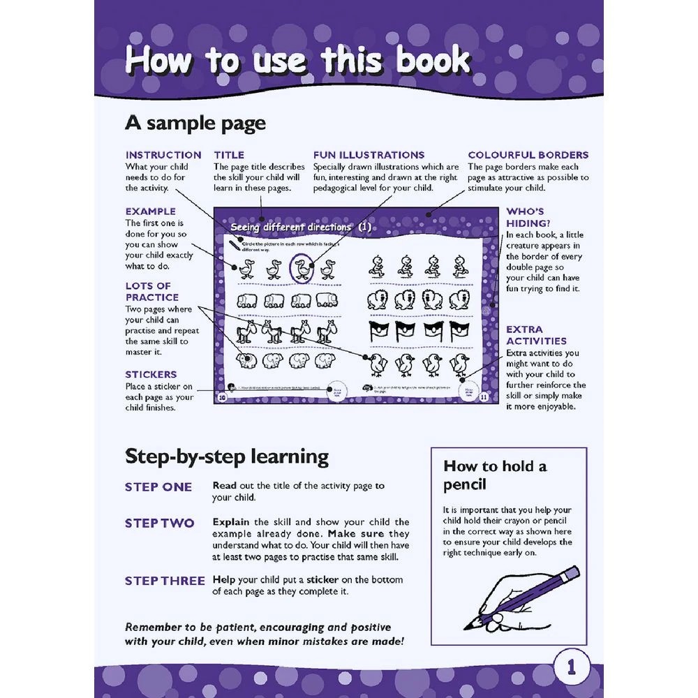 2 Excel Early Skills English Book 1 Visual Skills, 2 of 4