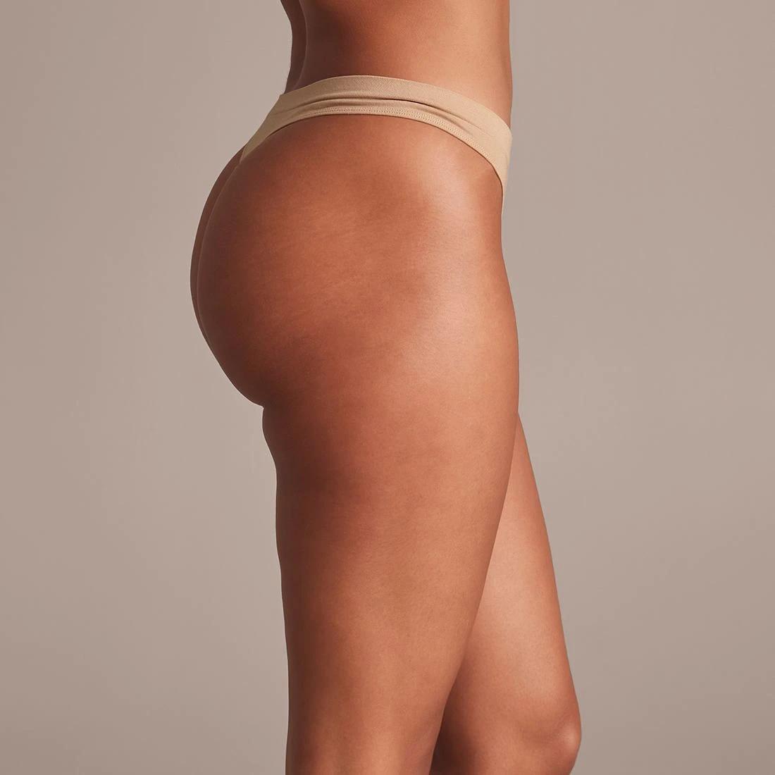 3 Target 2 Pack Cotton Seamfree G-String Briefs LATTE BROWN, 3 of 6