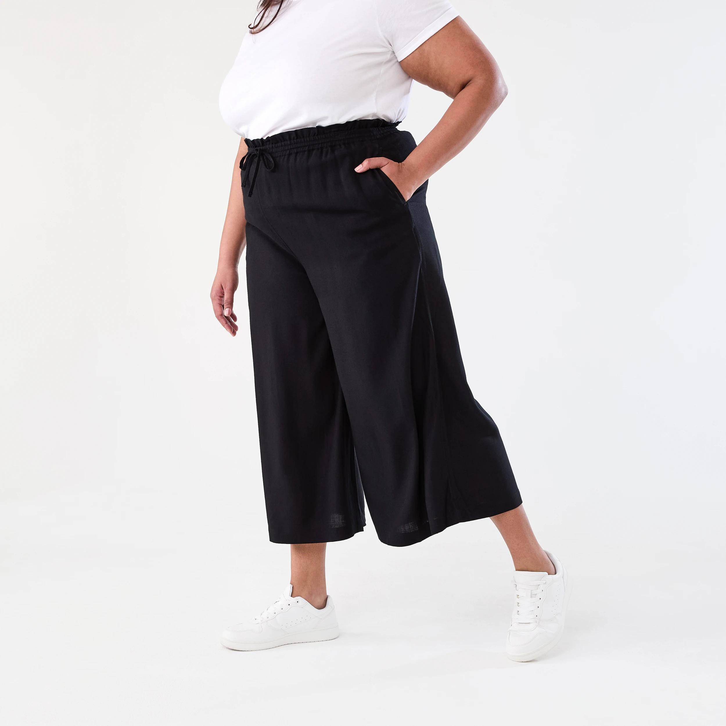 2 Curve Swing Culottes Black, 2 of 6