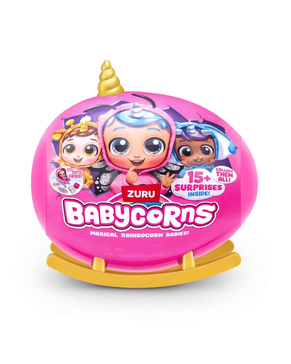 16 Piece Zuru Babycorns Magical Rainbow Babies - Assorted