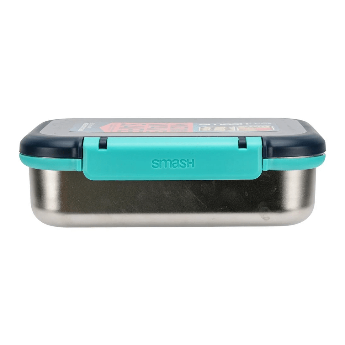 4 Smash Hinged Lid Lunch Box Navy, 4 of 6