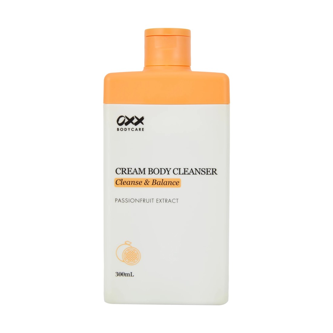 1 OXX Bodycare Cream Body Cleanser 300ml - Passionfruit Extract, 1 of 6