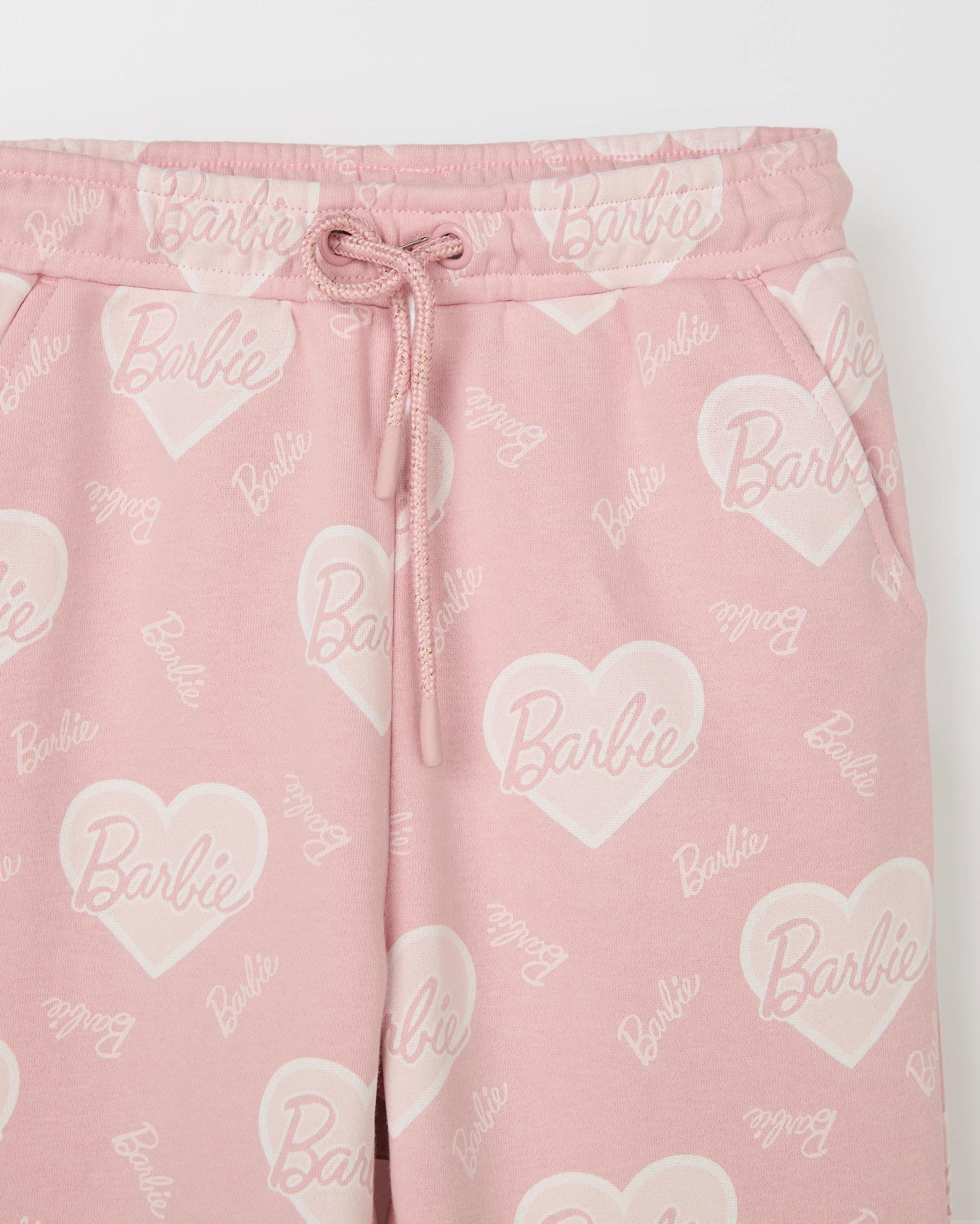 2 Barbie Australian Cotton Blend Trackpants PINK, 2 of 2
