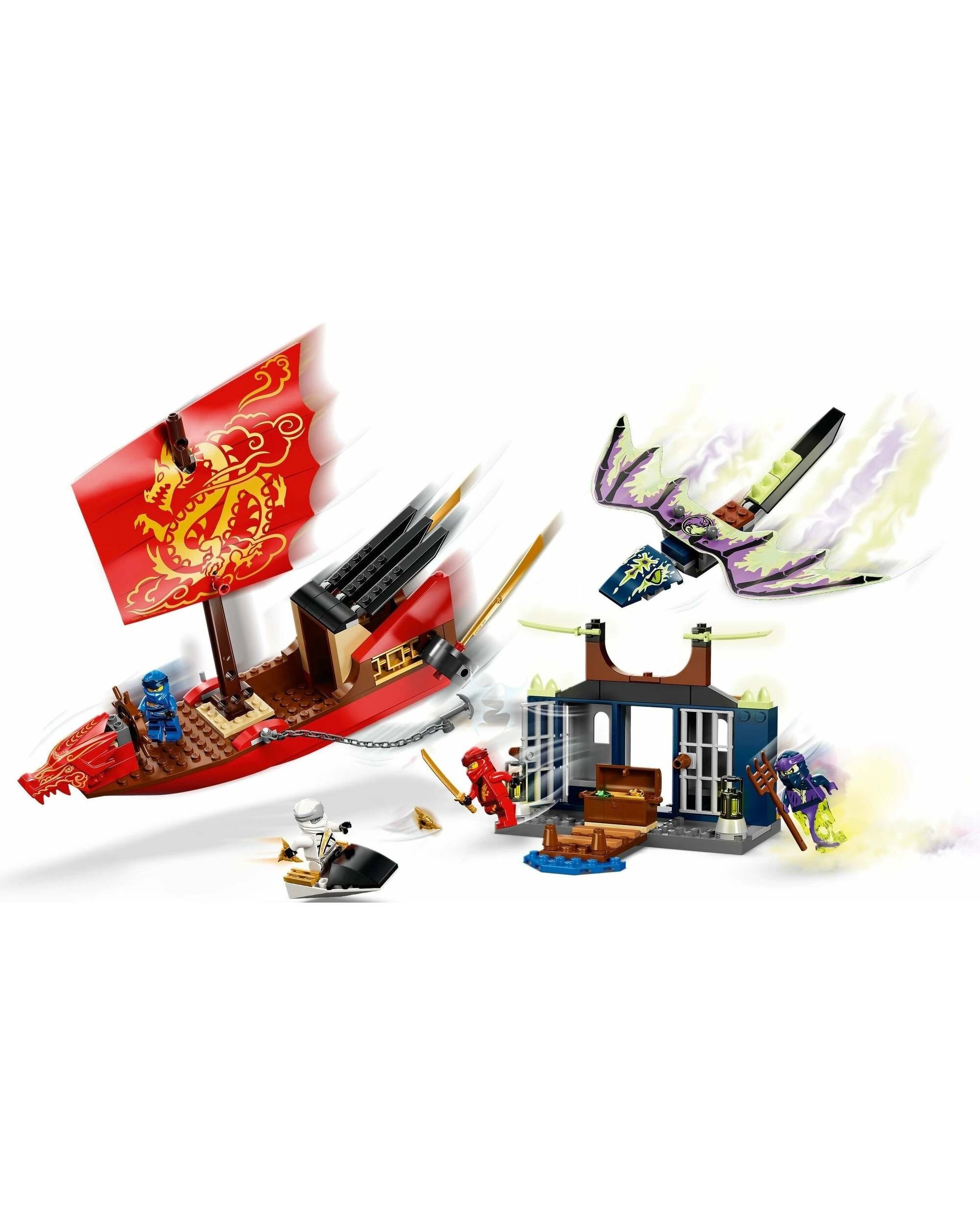 3 LEGO Ninjago Series 71749 Final Flight of Destiny's Bounty, 3 of 5