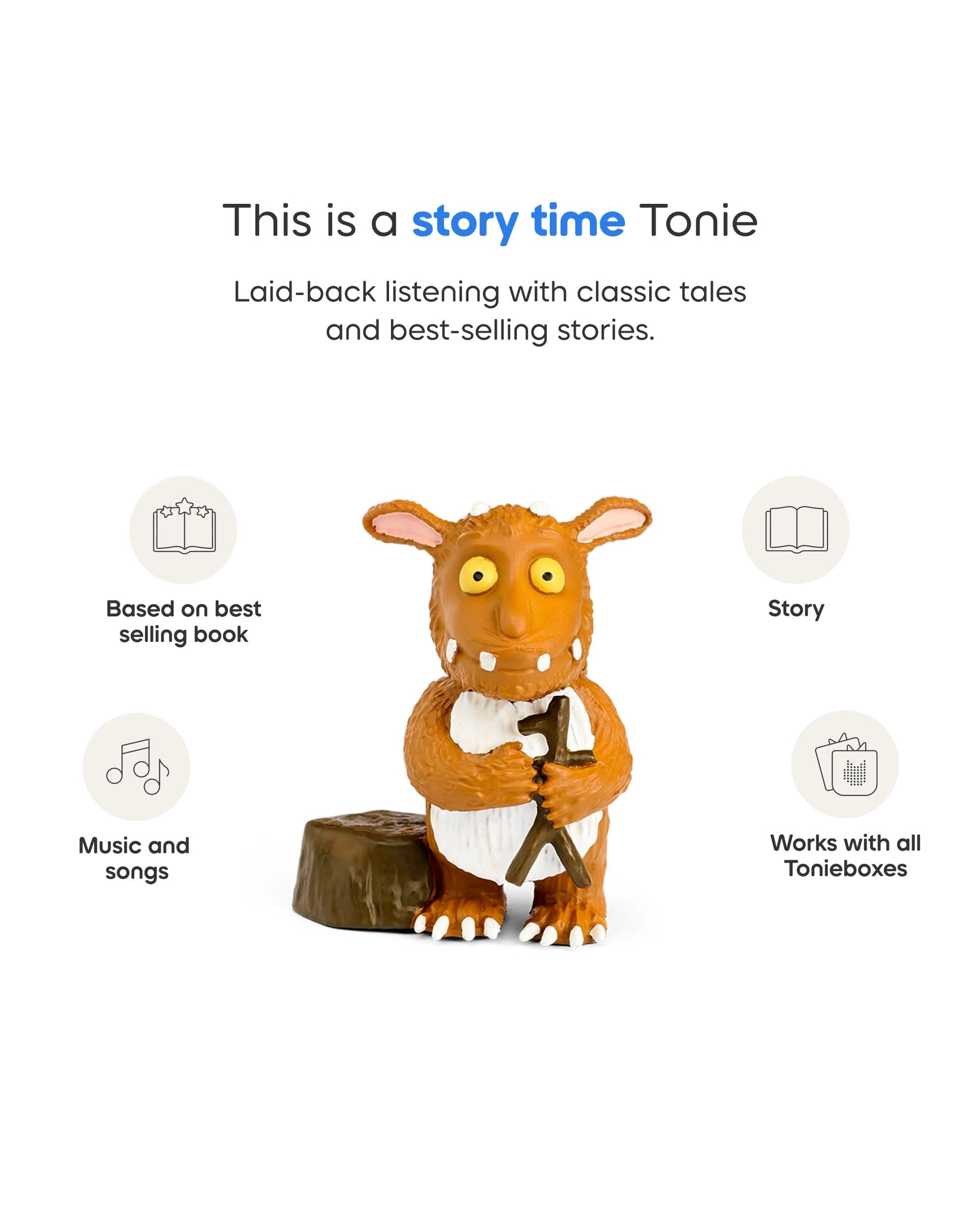 4 Tonies  Julia Donaldson - The Gruffalo's Child Tonie Audio Character - Multi, 4 of 6