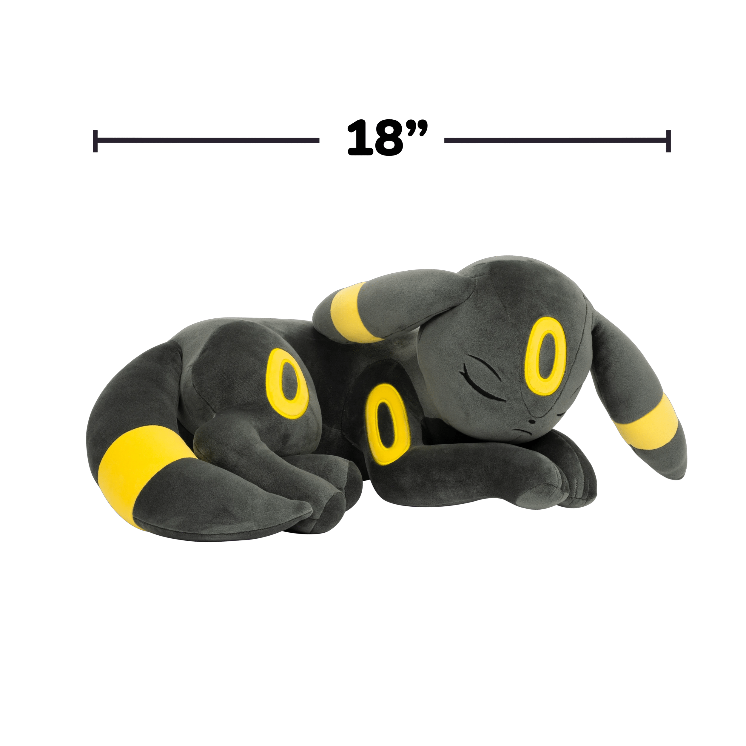 5 Pokemon 45cm Umbreon Sleeping Plush - Black, 5 of 6