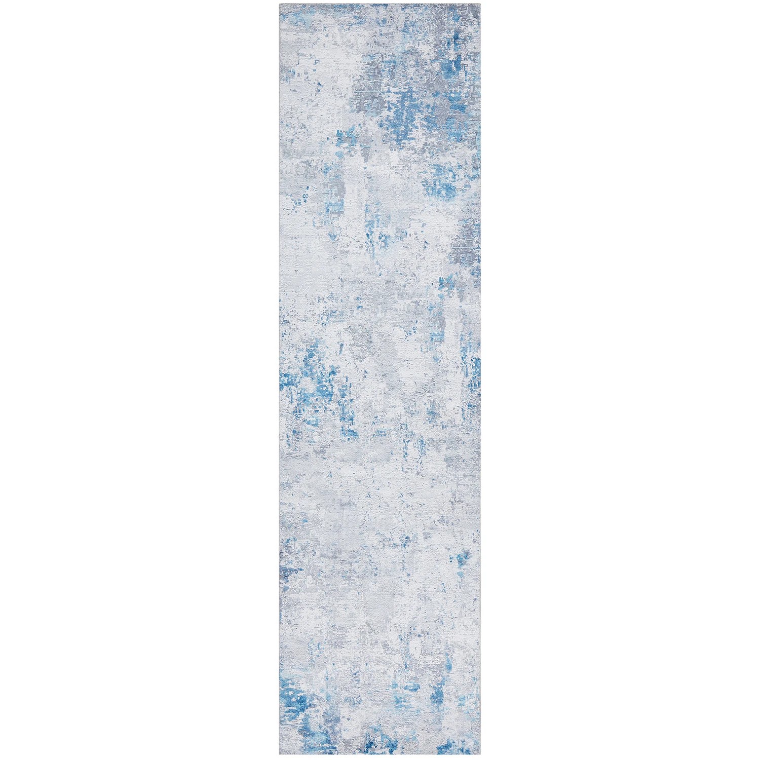 2 Common Ground Rugs Bazaar 132 300x80cm - Medium Runner Rug - Blue, 2 of 8