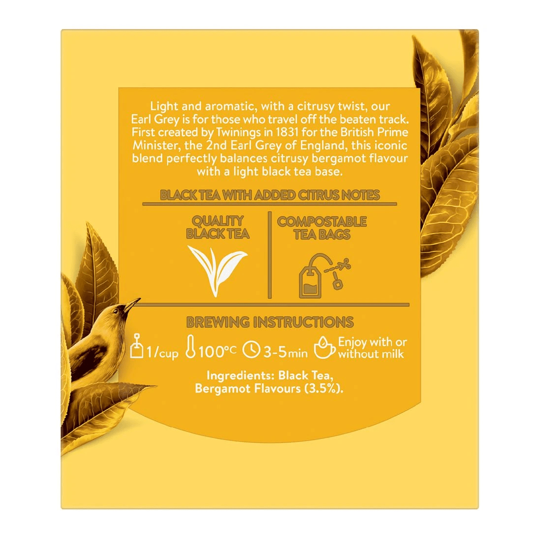 3 Twinings Earl Grey Tea Bags 10 Pack, 3 of 4