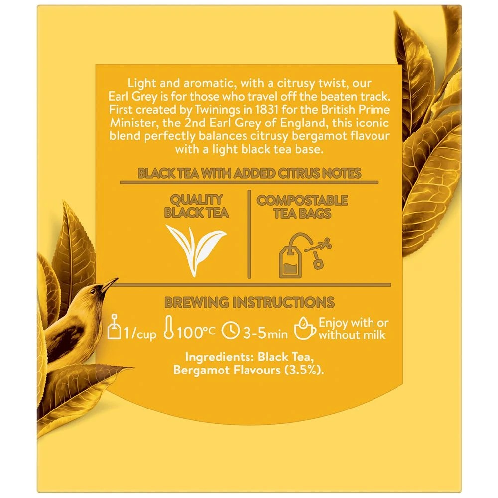 3 Twinings Earl Grey Tea Bags 10 Pack, 3 of 4