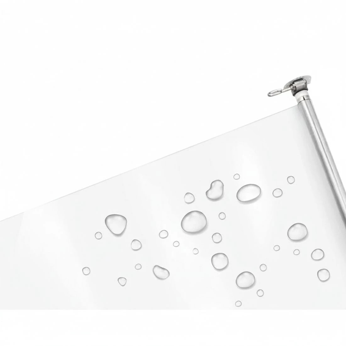 3 Instahut Outdoor Blinds Transparent Roll Down Awning Window Shade 1.5X2.4M - Clear, 3 of 4