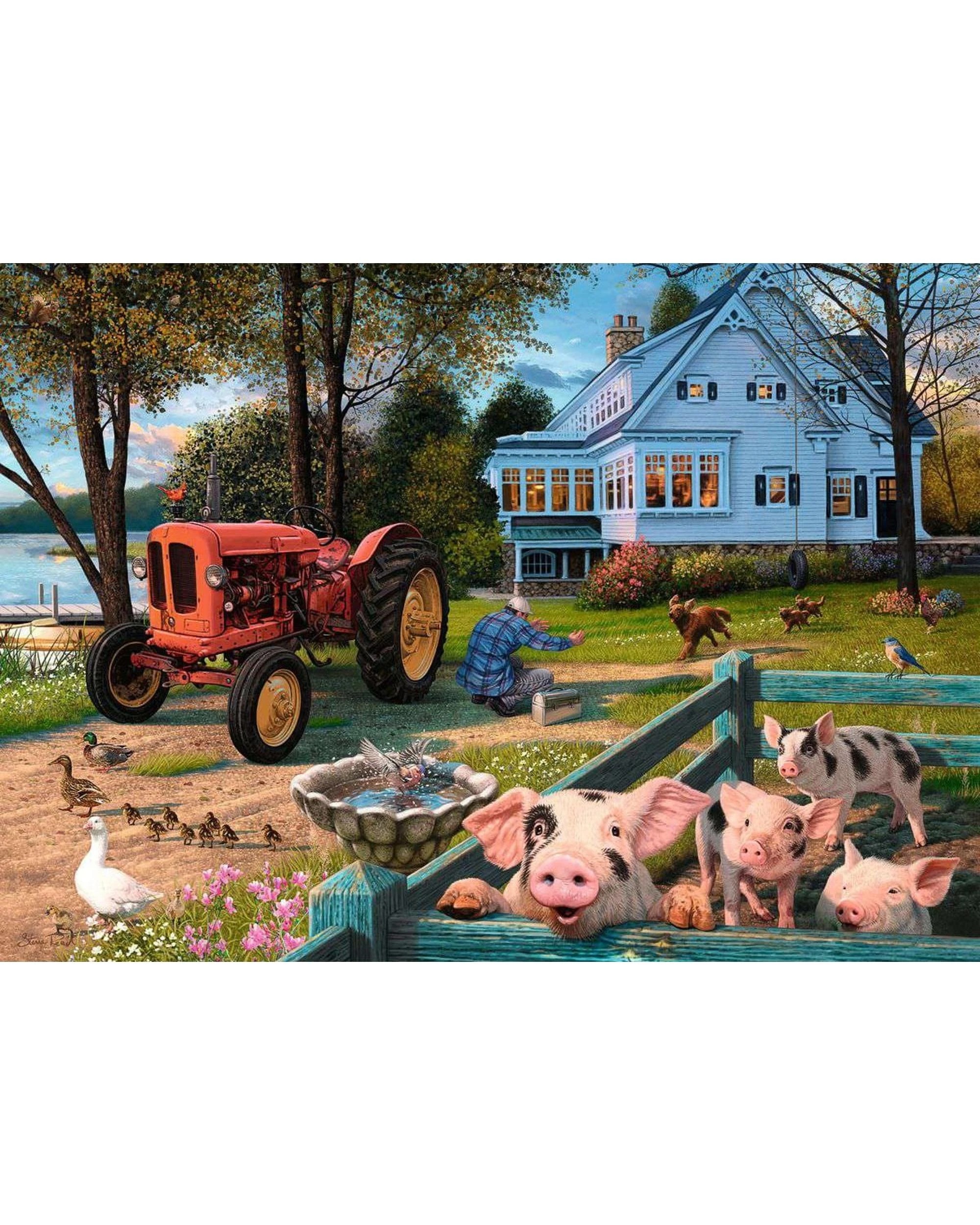 2 Ravensburger Country Life Large Format 300 Piece Jigsaw Puzzle, 2 of 2