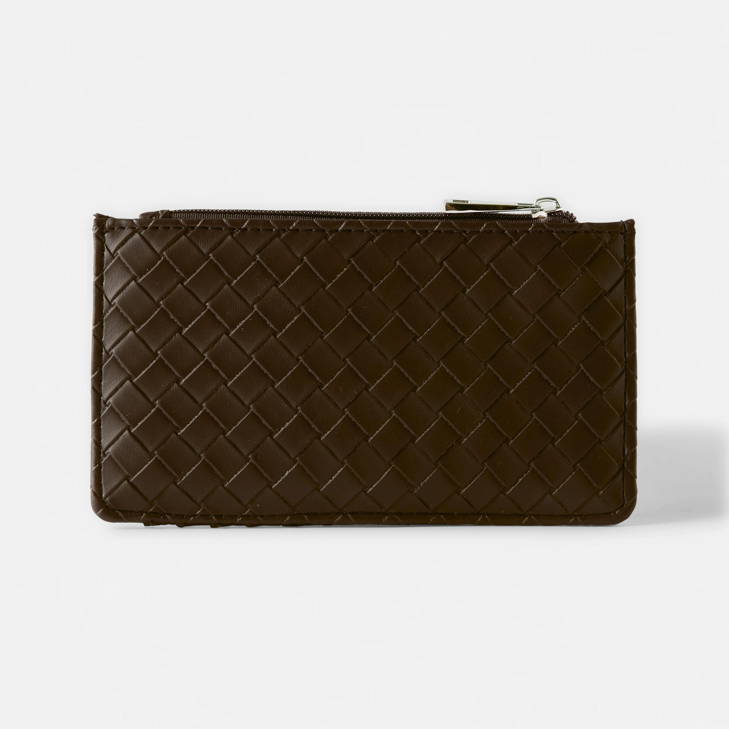 2 Zip Card Purse Choc Plum, 2 of 3