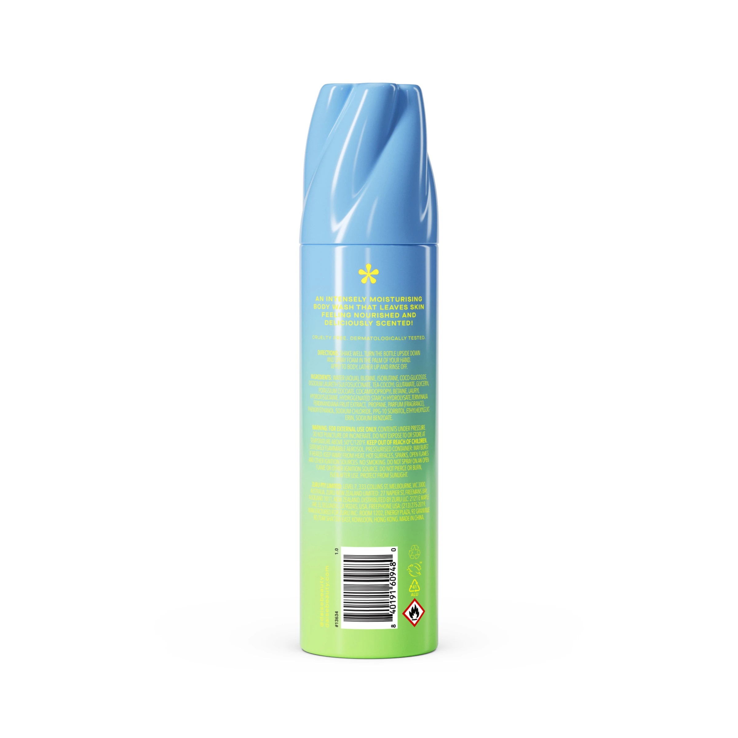 3 DAISE Foaming Body Wash 250g - Coconut Whip, 3 of 6