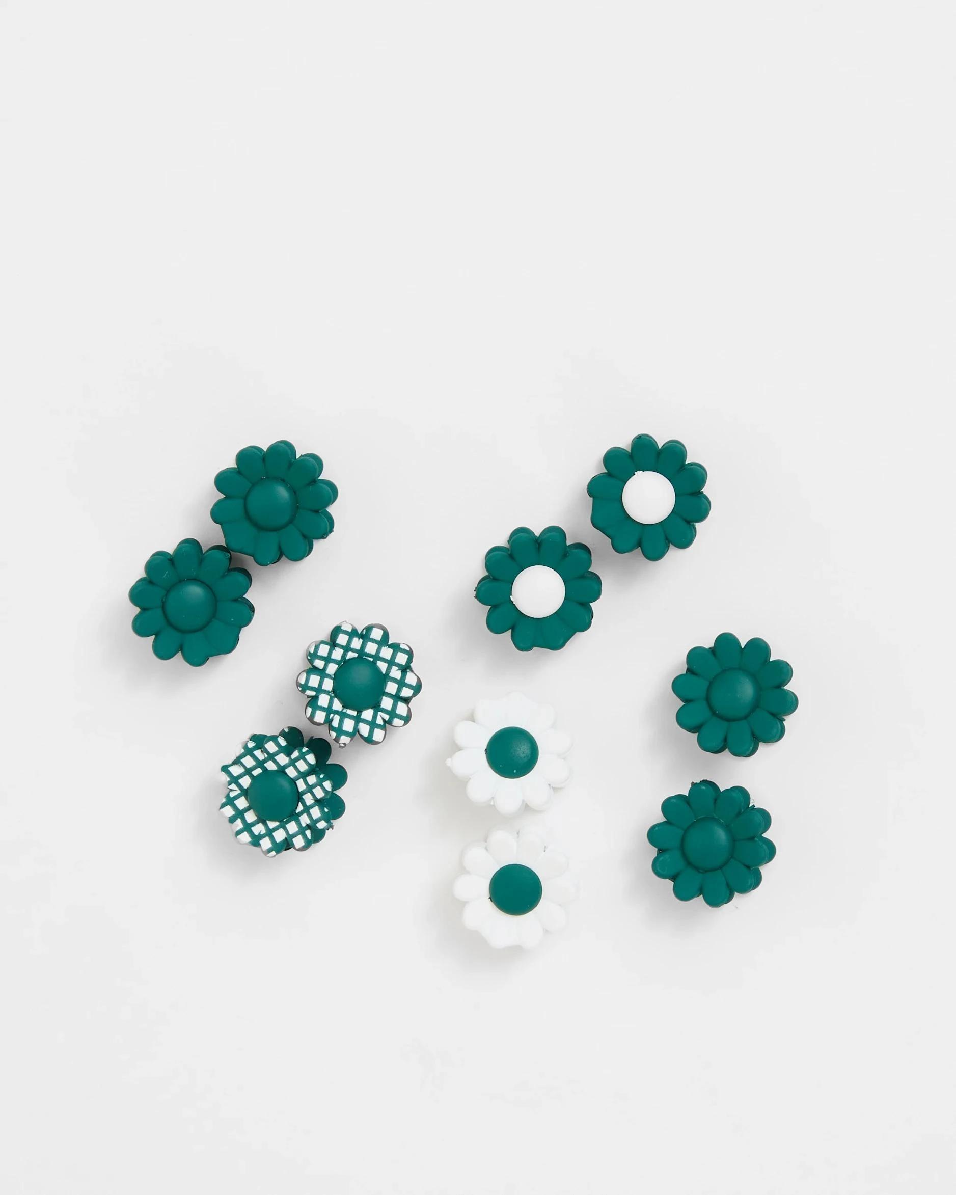 2 Target Kids Kids Back To School 10 Pack Mini Flower Hair Clips , 2 of 3