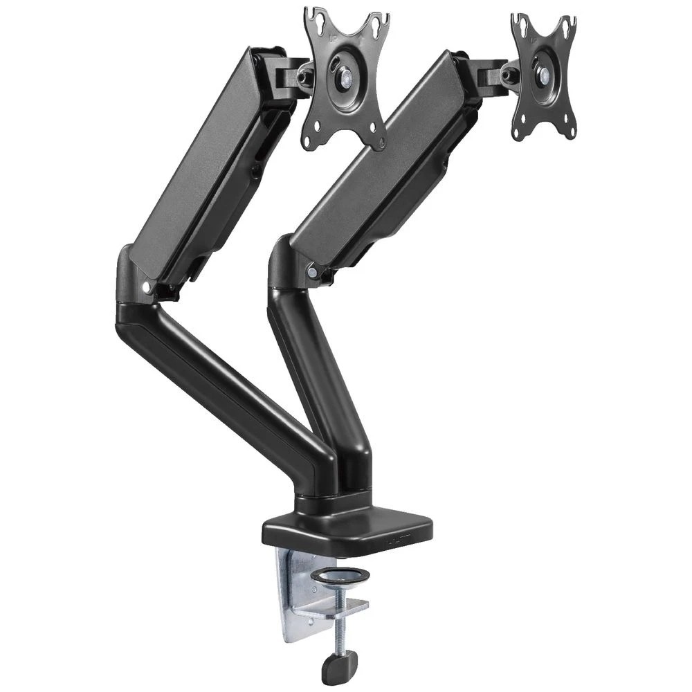4 Brateck Gas Spring Dual Monitor Arm 17"-32", 4 of 10