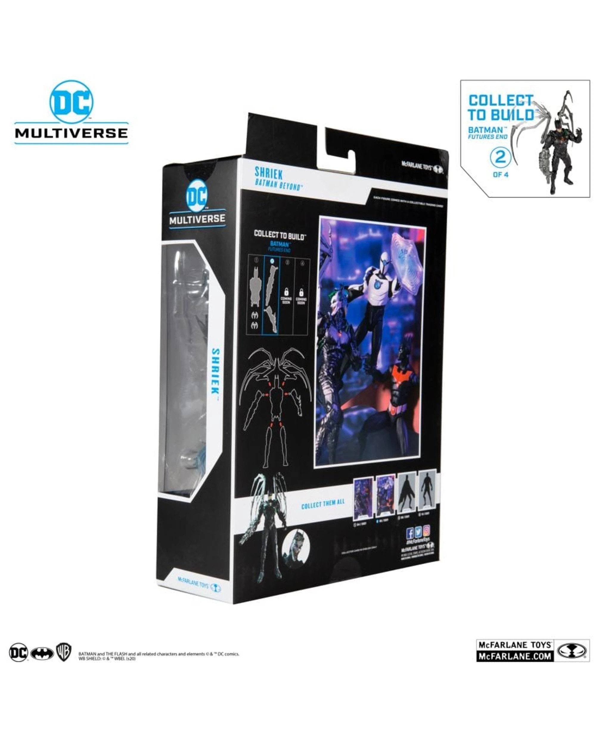 10 DC Multiverse Batman Beyond Shriek 7 inch Action Figure, 10 of 10