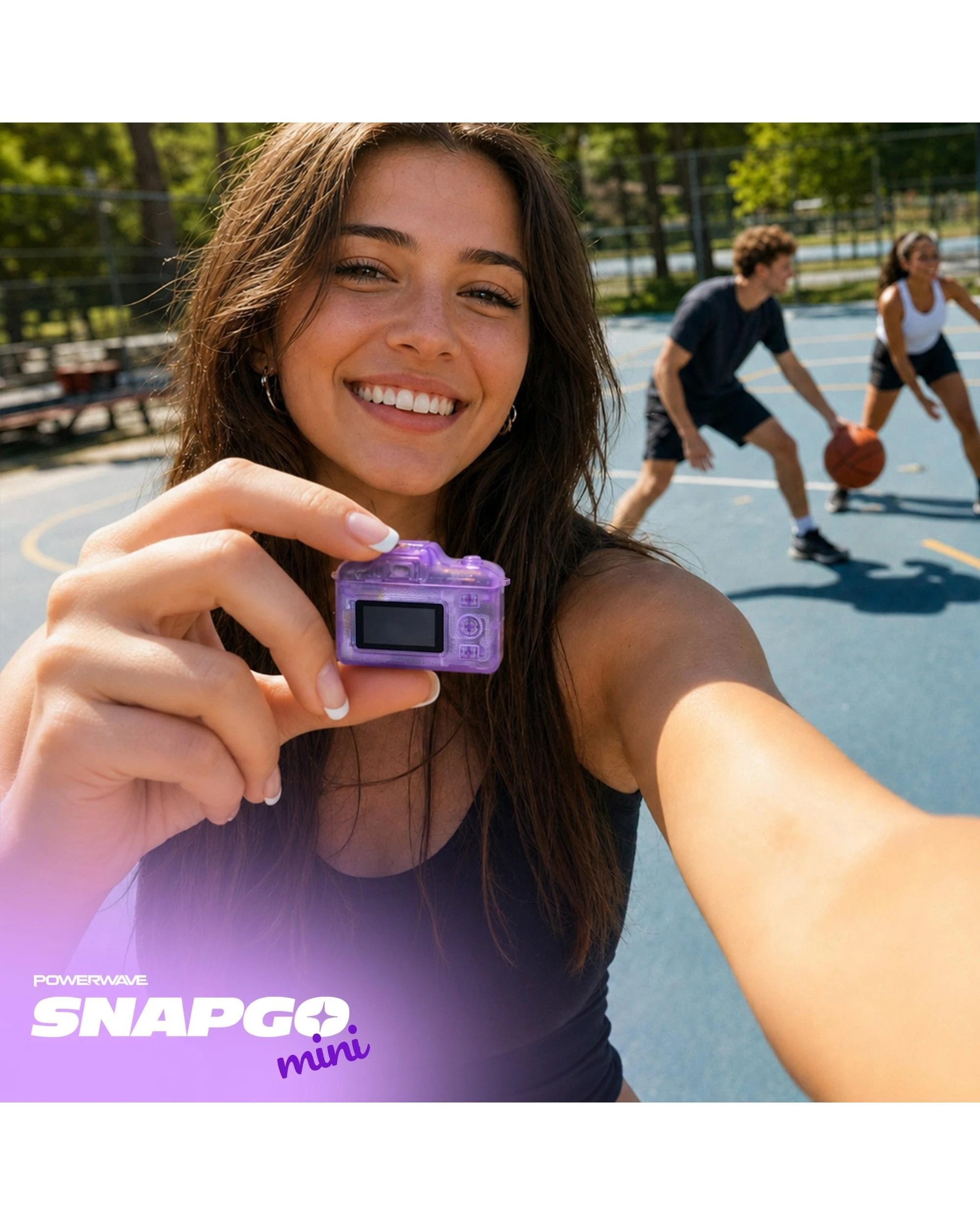 8 Powerwave SnapGo Mini Camera - Royale Purple, 8 of 10