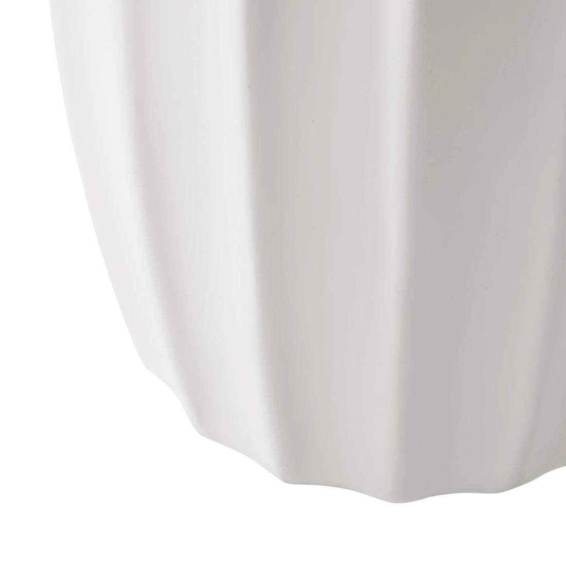 8 Oikiture Side Table End Stool Coffee Bedside Stand Stone Outdoor Indoor
 - White, 8 of 10