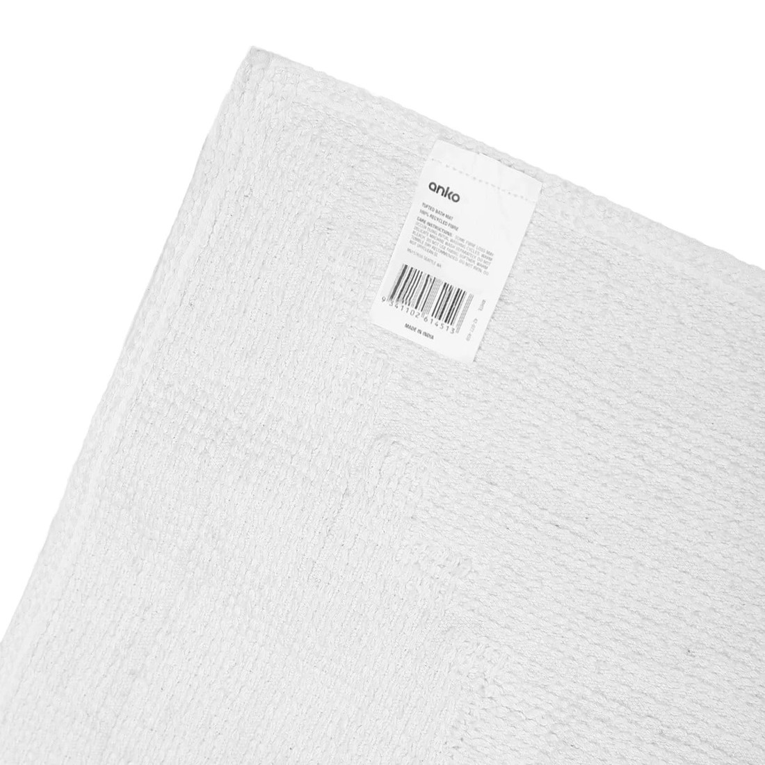 4 Bath Mat - White, 4 of 5