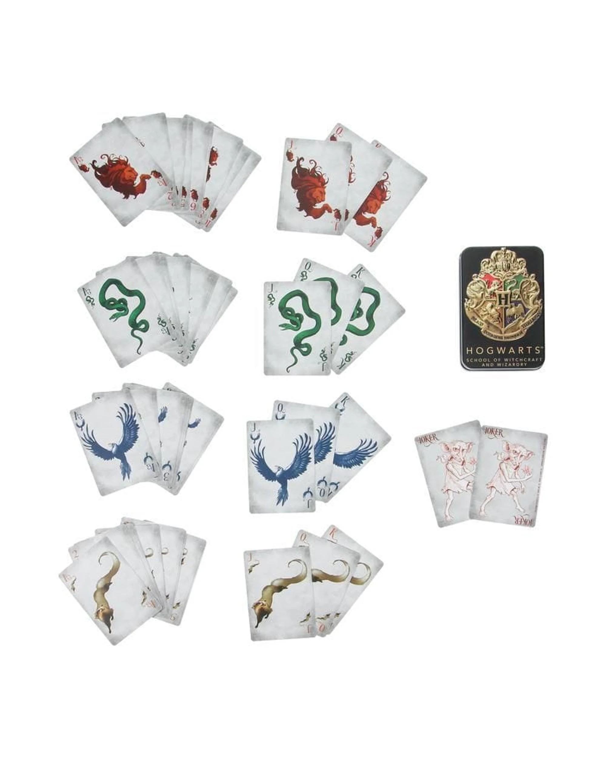 3 Paladone Harry Potter Hogwarts House Playing Cards, 3 of 4