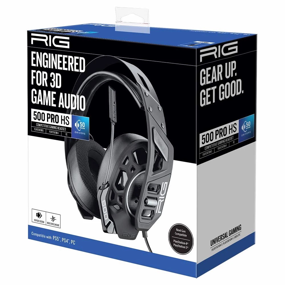 4 RIG 500 Pro HS Competition Grade 3D Audio Gaming Headset - Gen 2
 - Black, 4 of 4