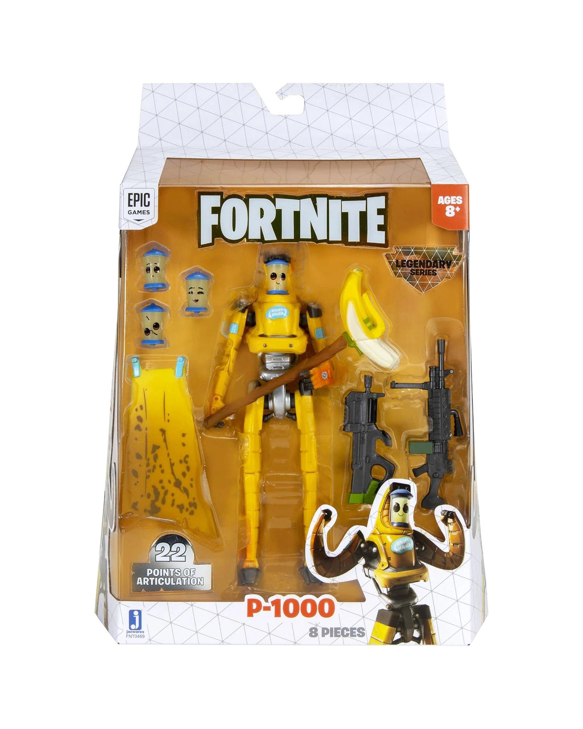 1 Fortnite Legendary Series P-1000 Figure Pack, 1 of 8