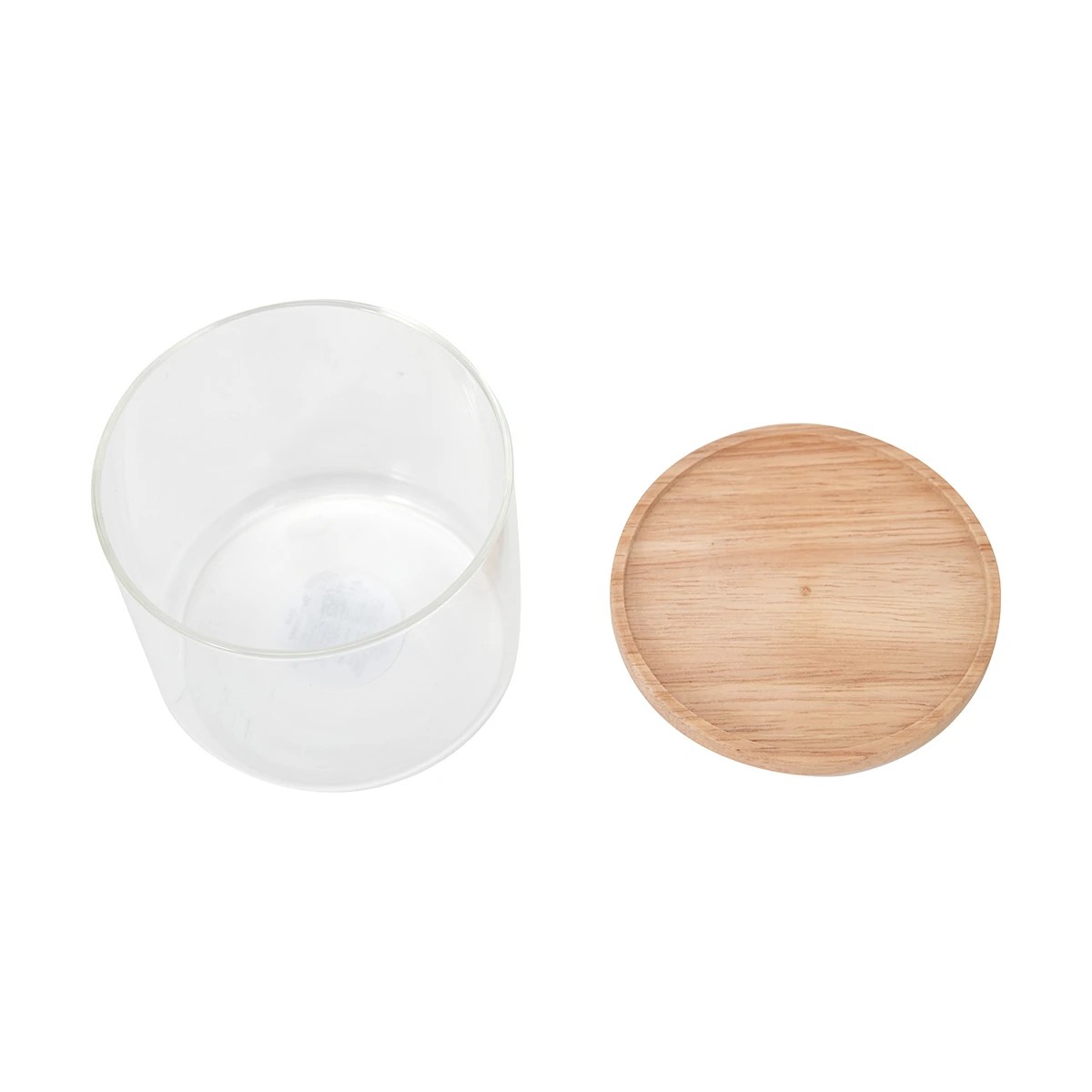 6 Small Glass Canister, 6 of 7