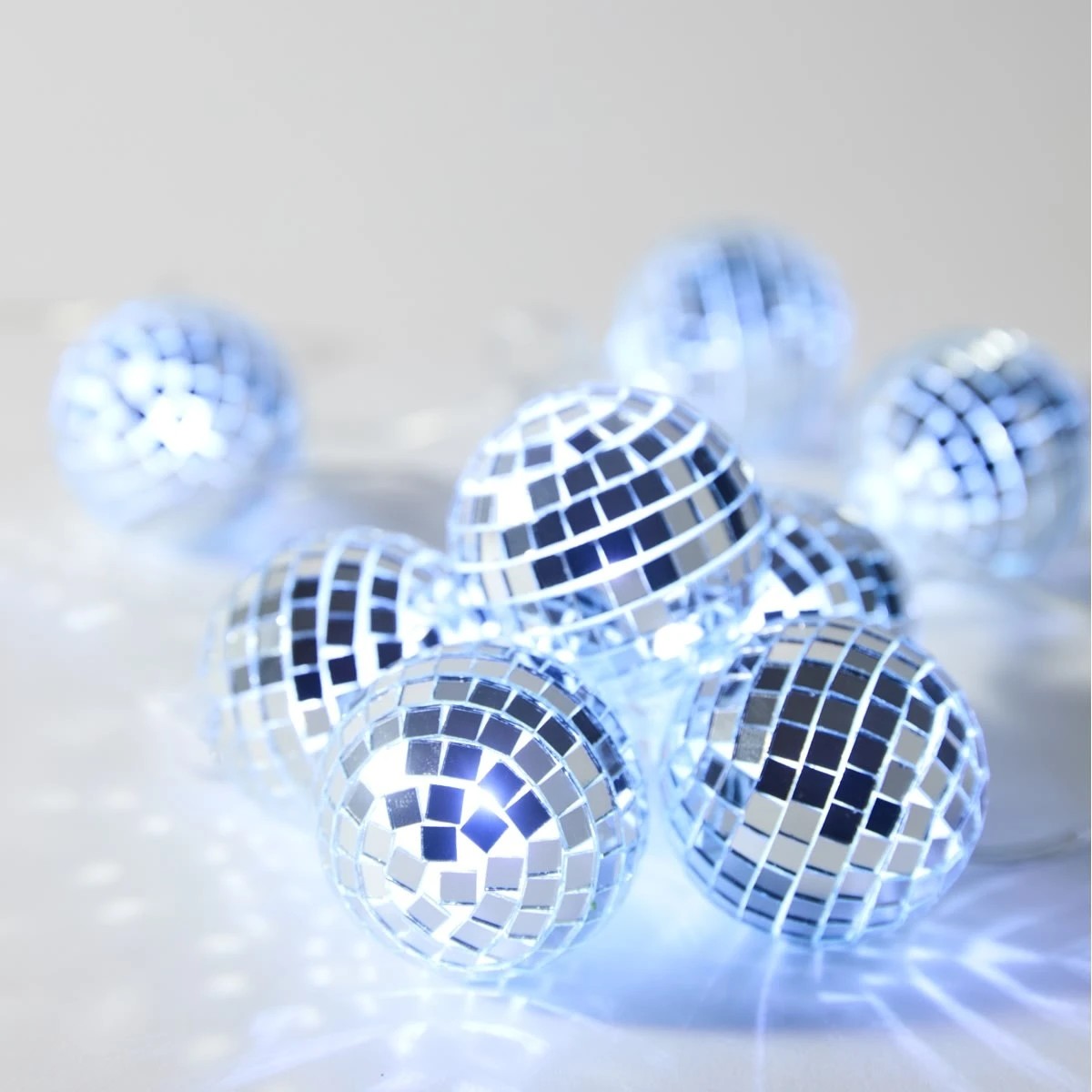 1 Disco Ball String Light, 1 of 9
