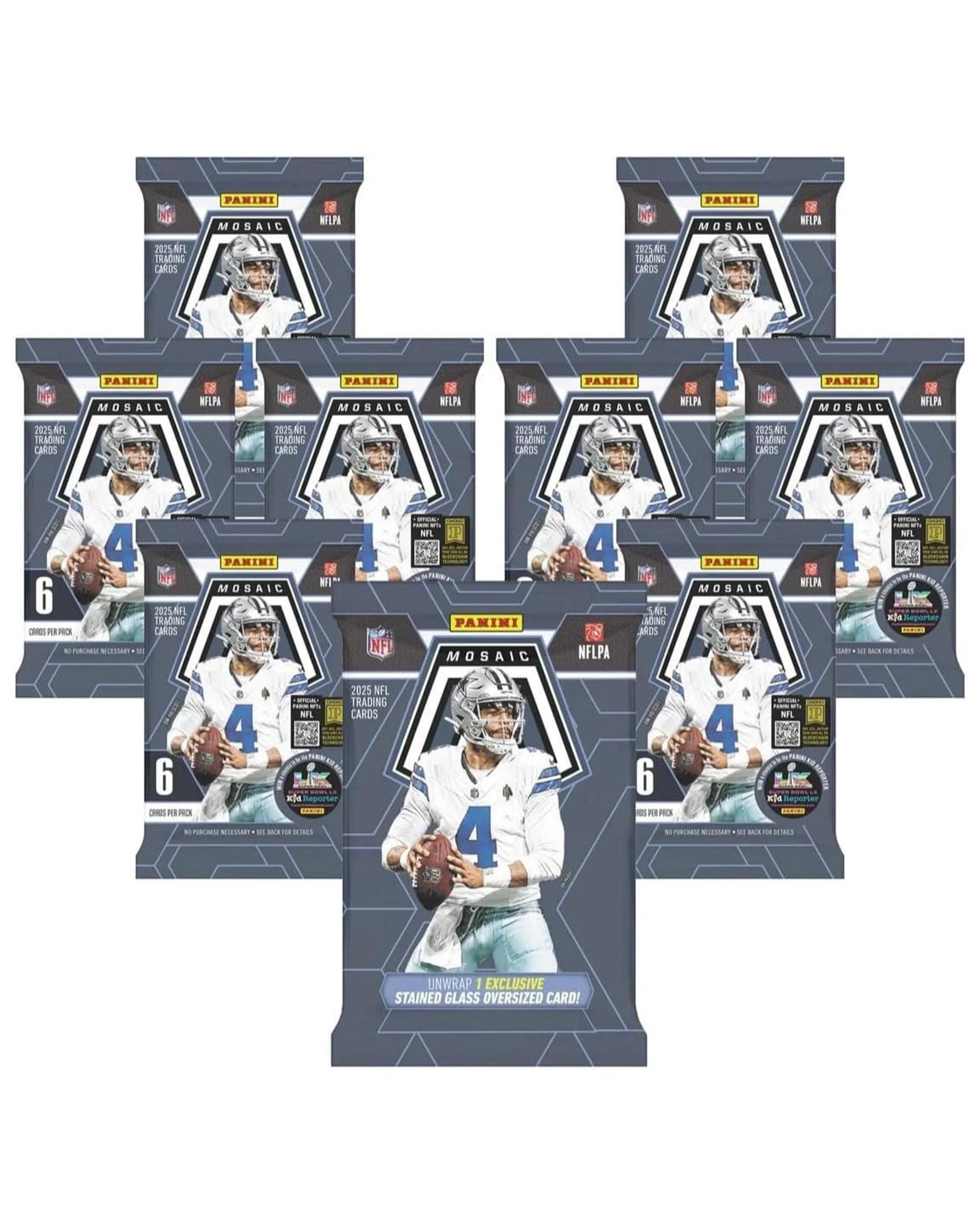 2 Panini 2025 NFL Mosaic Football Super Box, 2 of 4