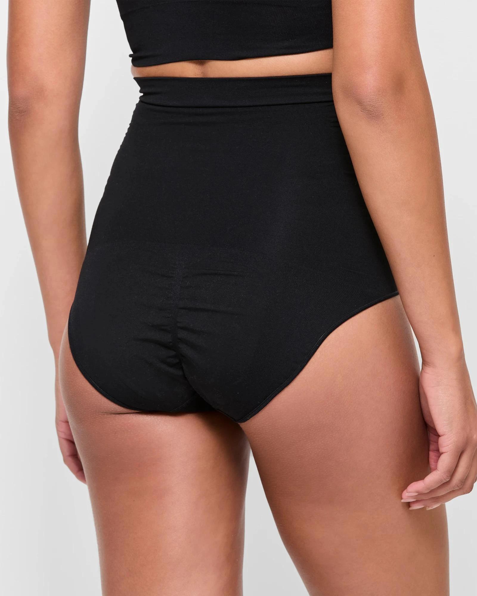 4 Ultra Sculpt High Waisted Shaping Briefs - Ambra BLACK, 4 of 5