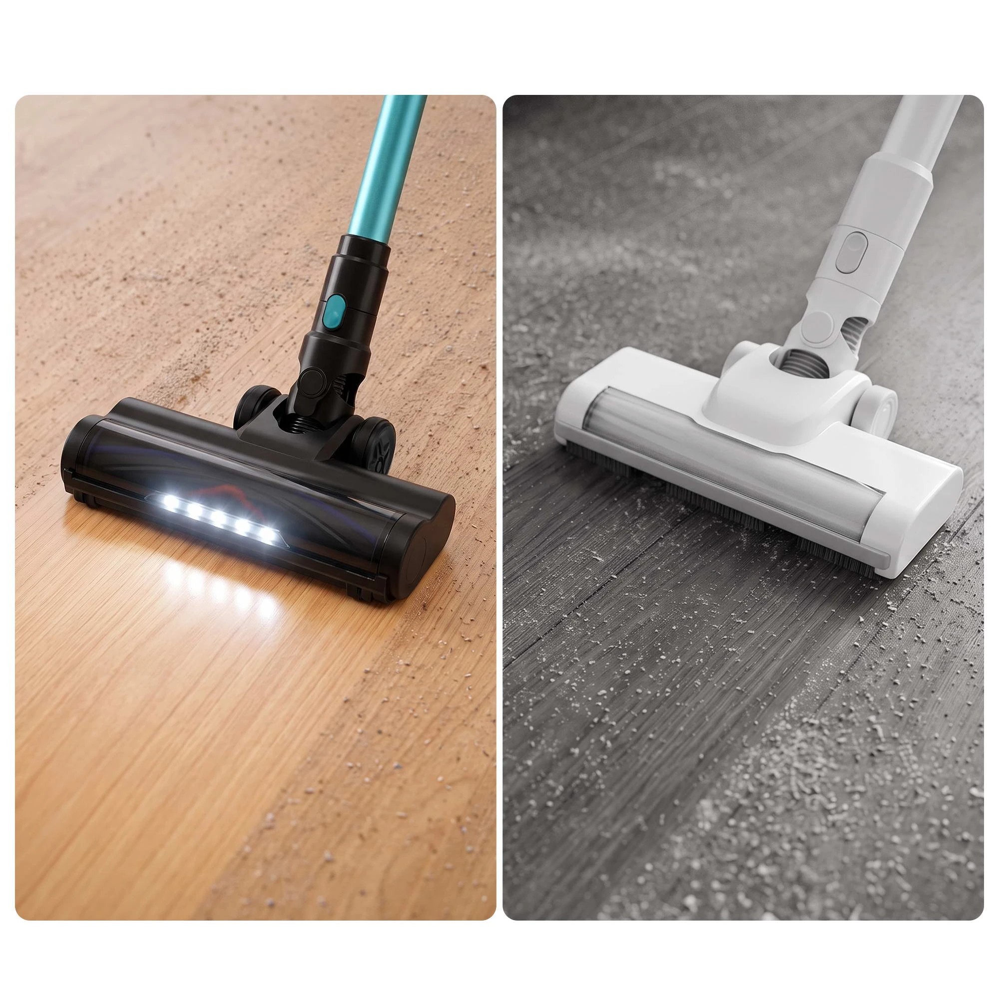 5 DEVANTI 30000Pa Cordless Stick Vacuum Cleaner 4-in-1 Handheld Vac, - Green, 5 of 8