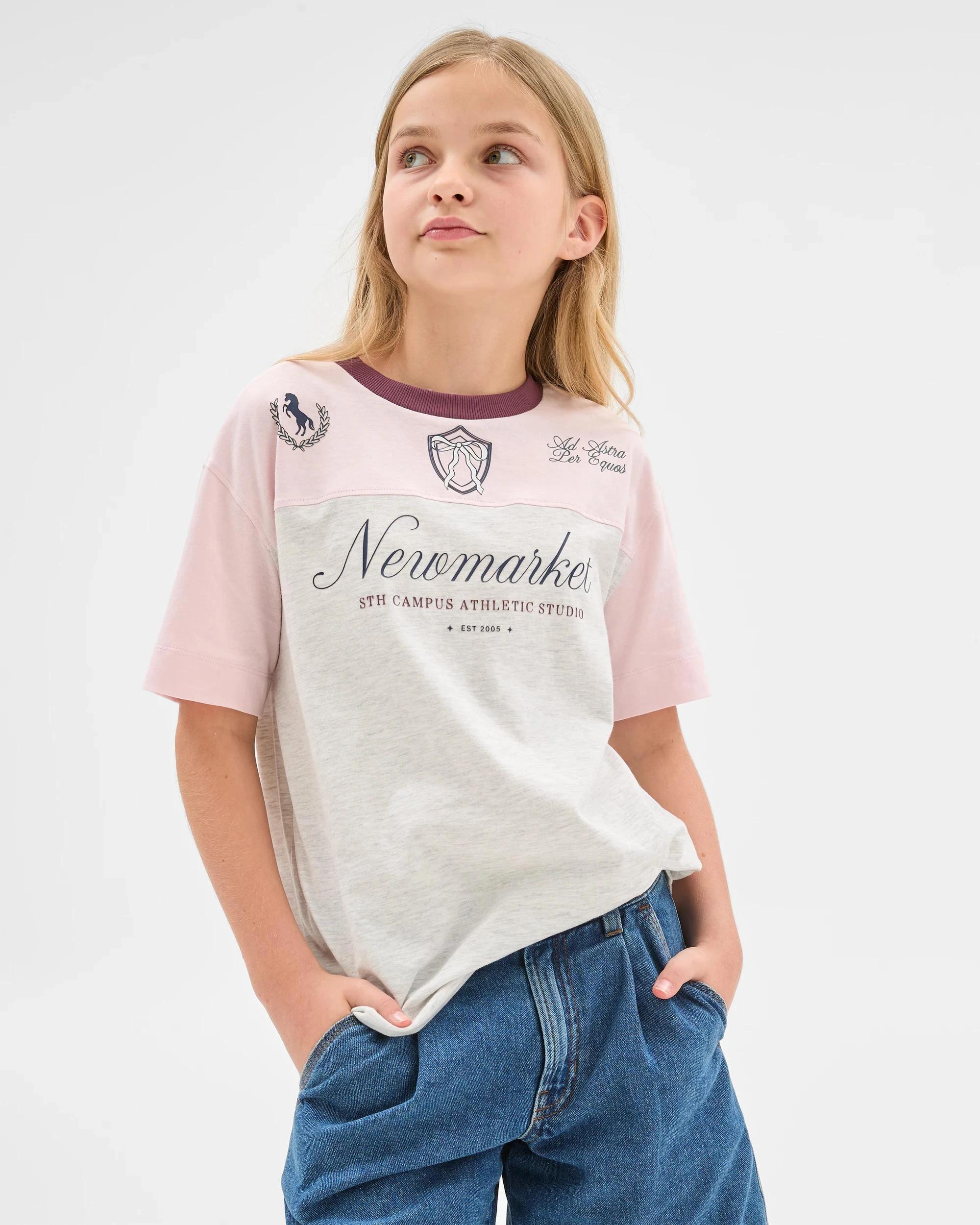 1 Target Australian Cotton Longline T-Shirt NEWMARKET GREY, 1 of 7