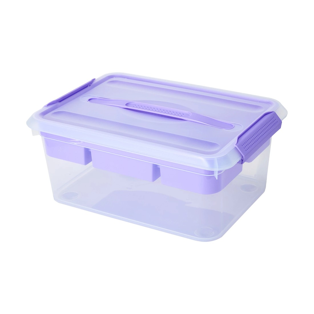 1 Craft Storage Box - Lilac, 1 of 8