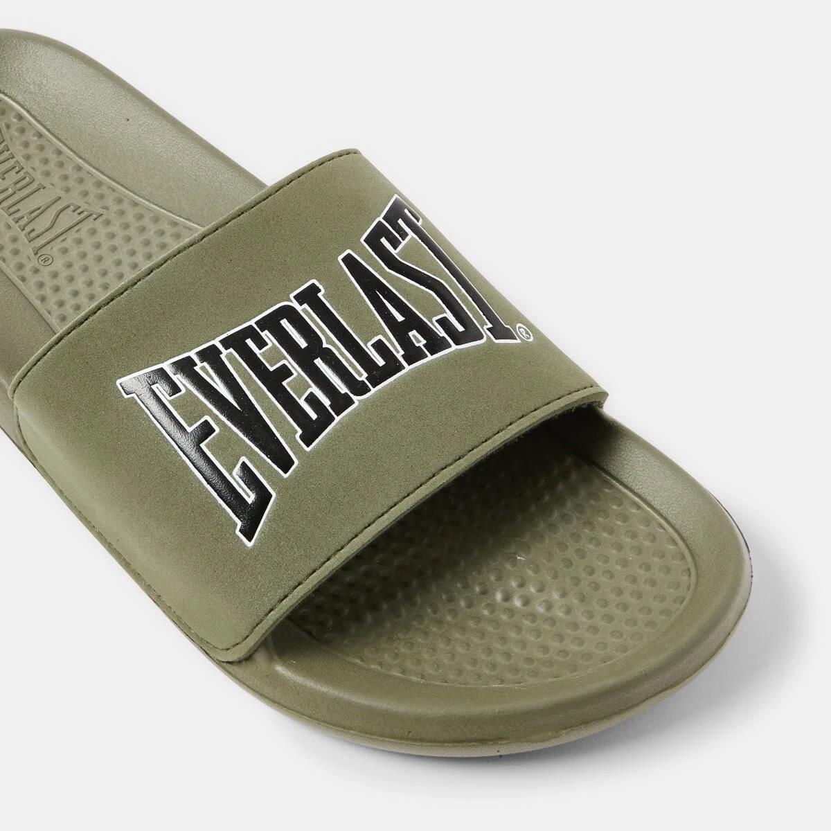 3 Everlast Mens Stirling Slides KHAKI, 3 of 3
