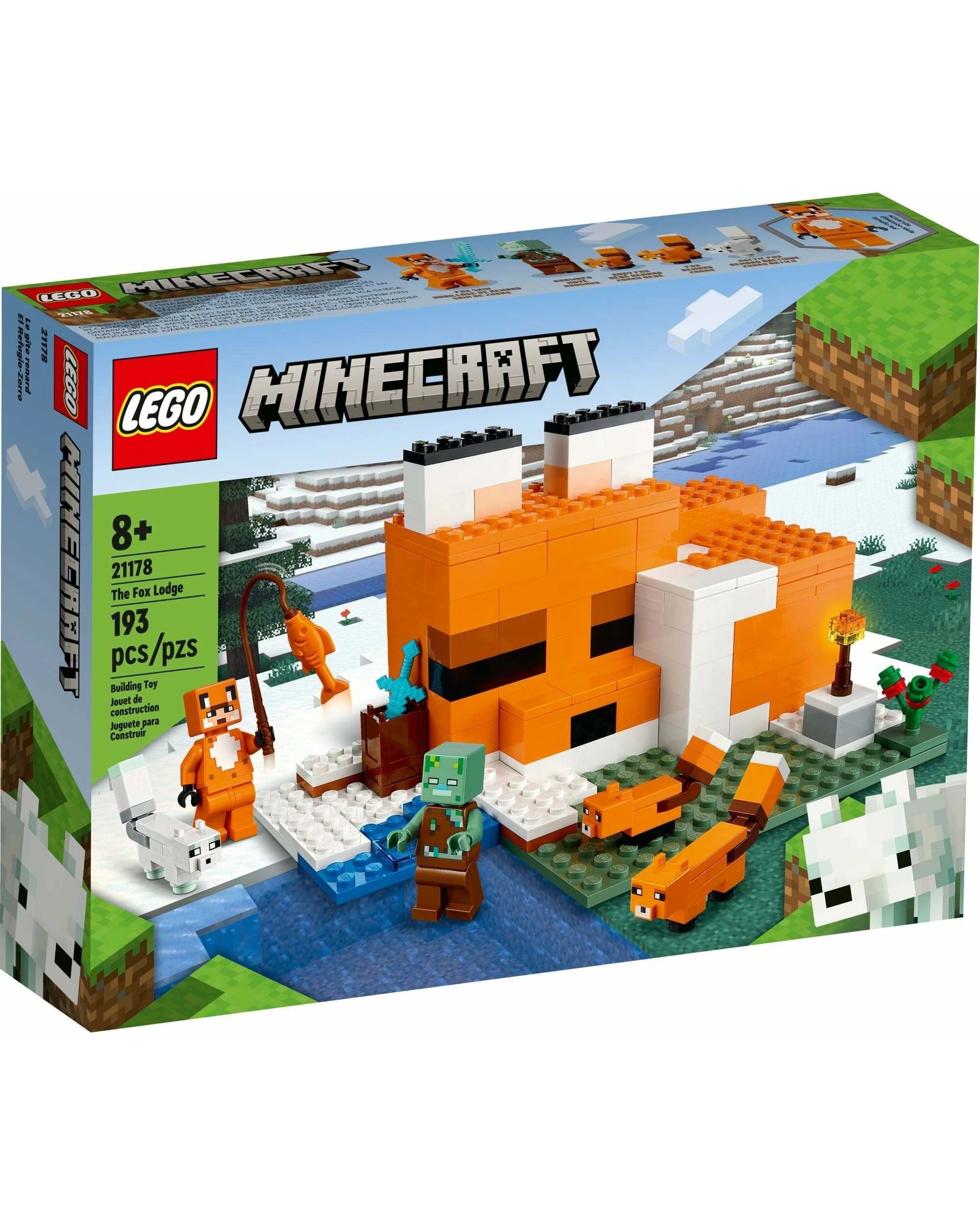 1 LEGO 21178 Minecraft(TM) The Fox Lodge, 1 of 4