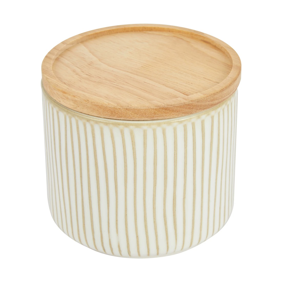 2 Small Linear Glazed Canister, 2 of 6