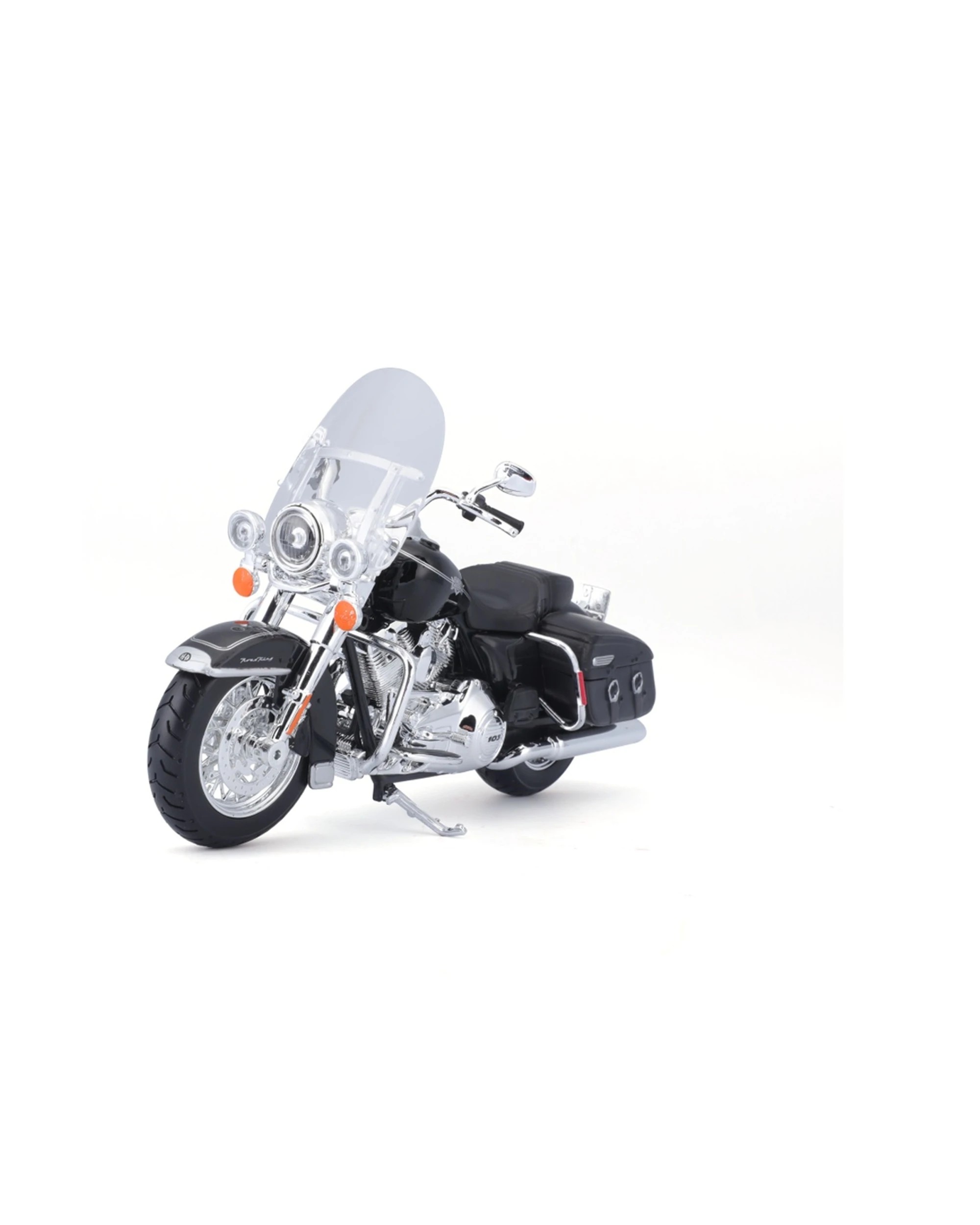 3 Maisto Motorcycle 2013 FLHRC Road King Classic Diecast Model Toy Replica Bike - Black, 3 of 6