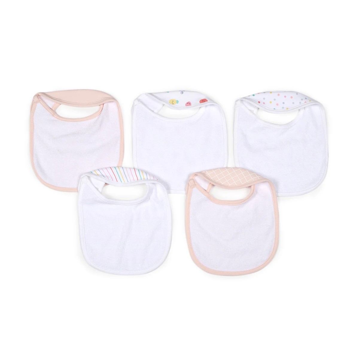 2 5 Pack Bibs - Fruits, 2 of 5