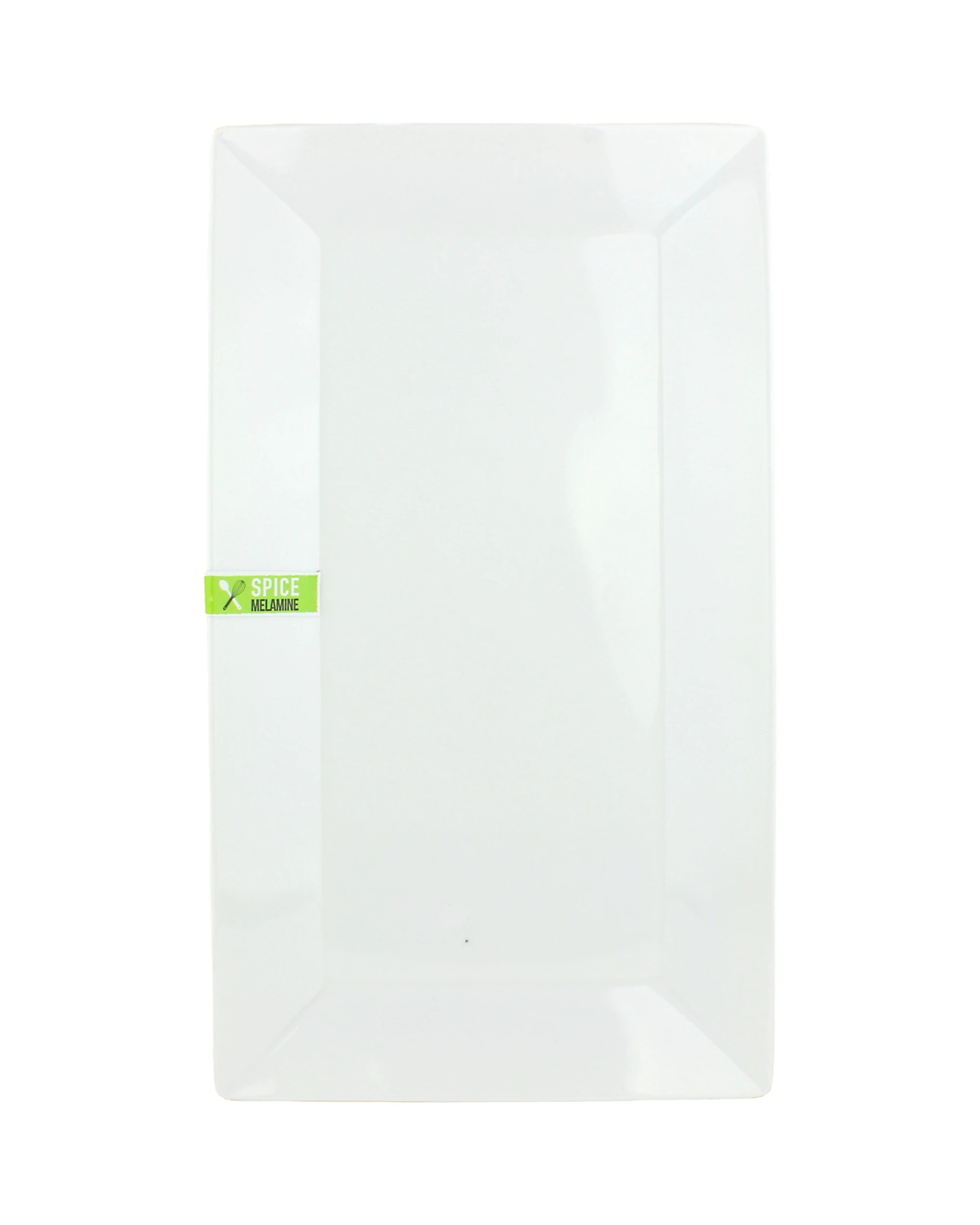 1 Spice Kitchen White Rectangular Melamine Platter 35cm x 20cm, 1 of 2