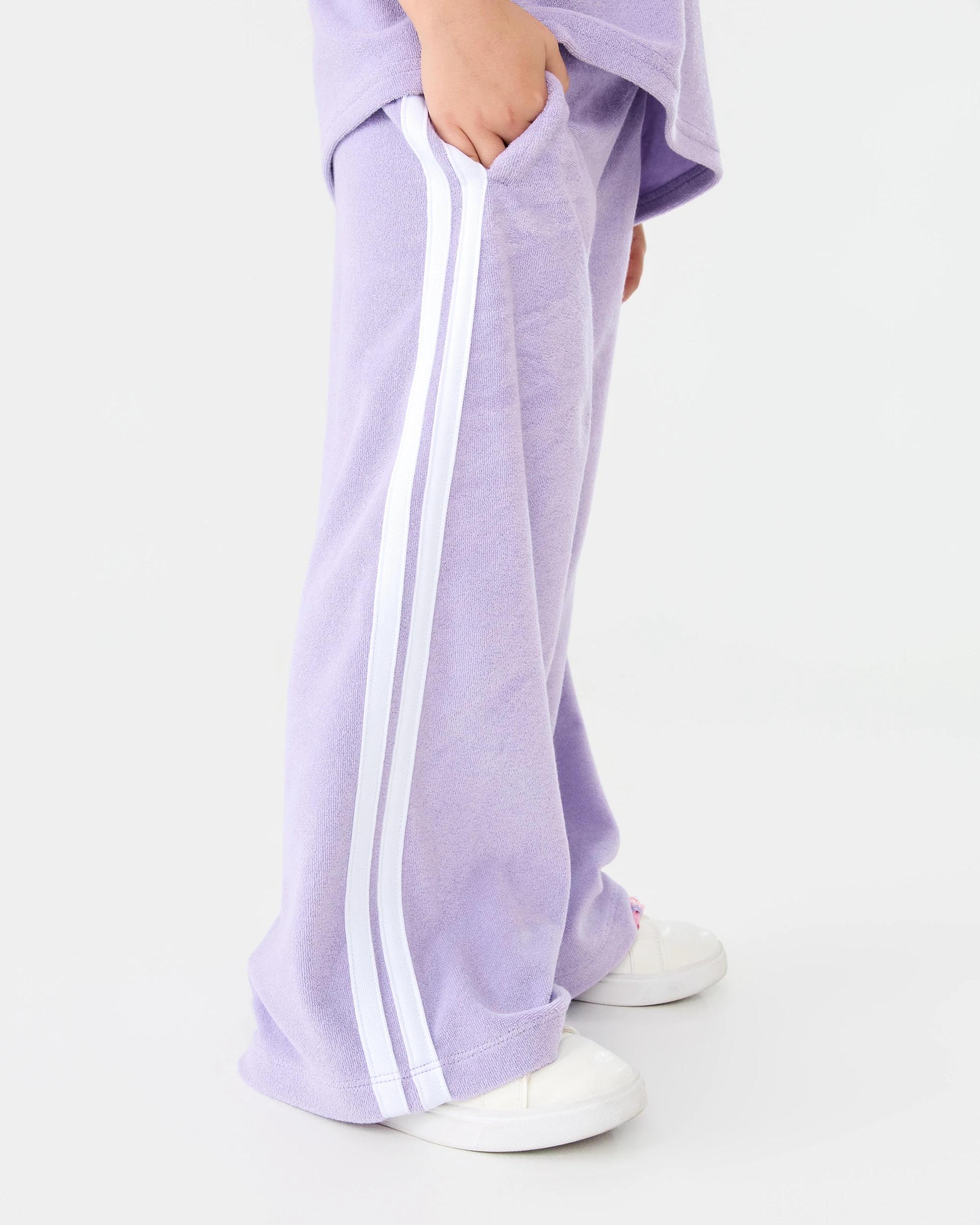 5 Terry Towelling Trackpants Ptl Purple, 5 of 7