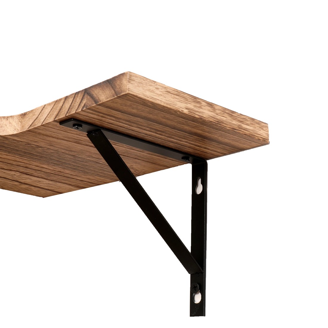 5 Levede Floating Shelf DIY Corner Hanging Shelves Wall Mounted Storage Wood 4PC, 5 of 6