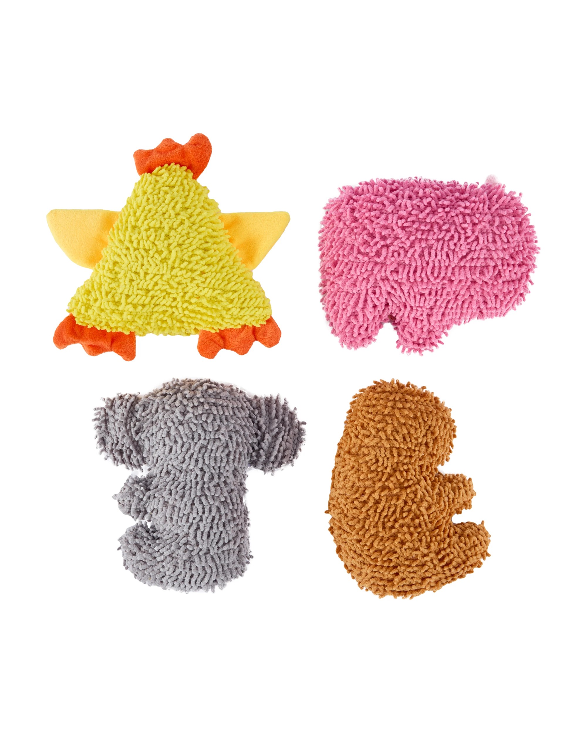 2 2 Pack Pet Moppy Plush - Assorted, 2 of 7