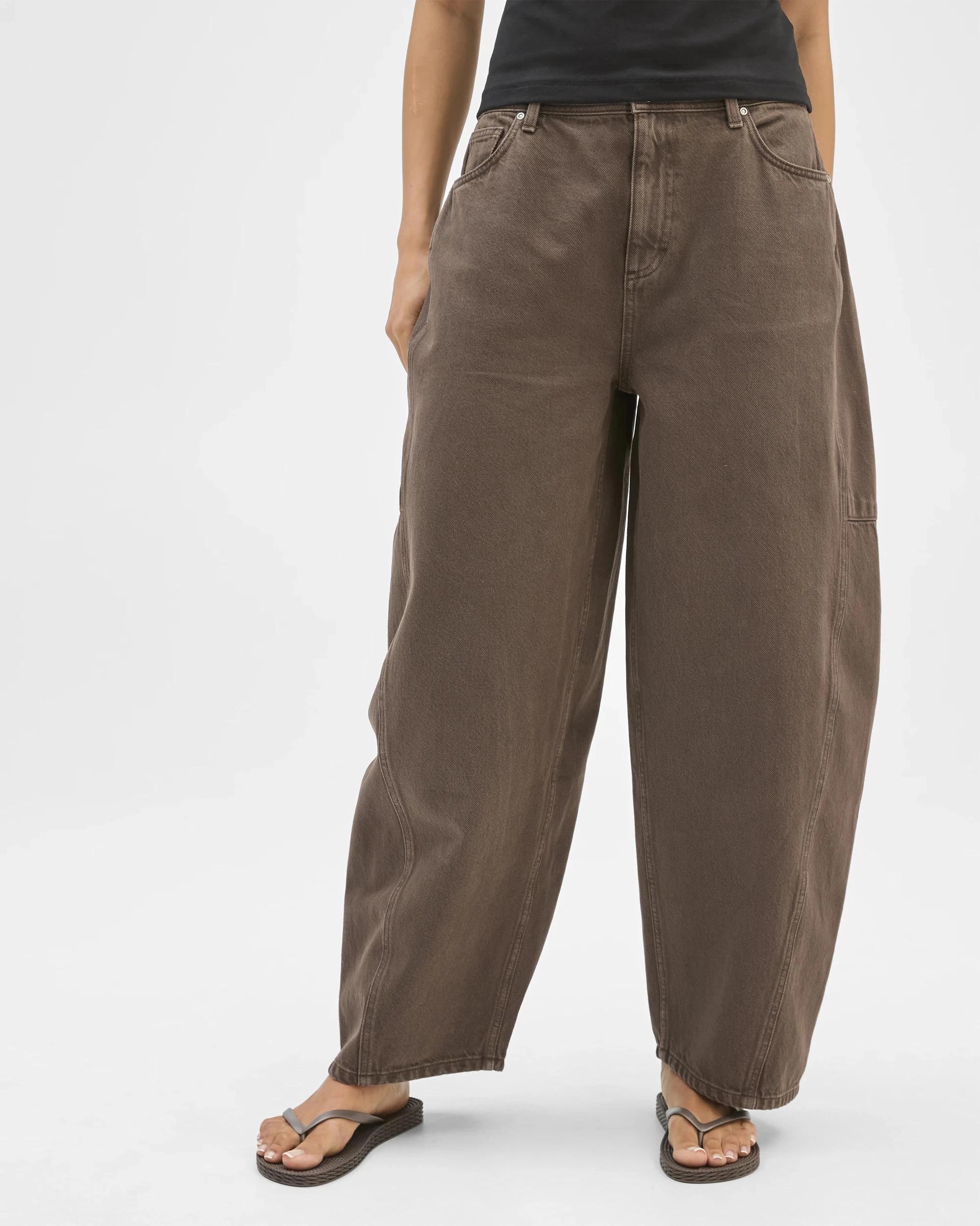 2 Lily Loves Horseshoe Leg Jeans CHOCOLATE BROWN, 2 of 6