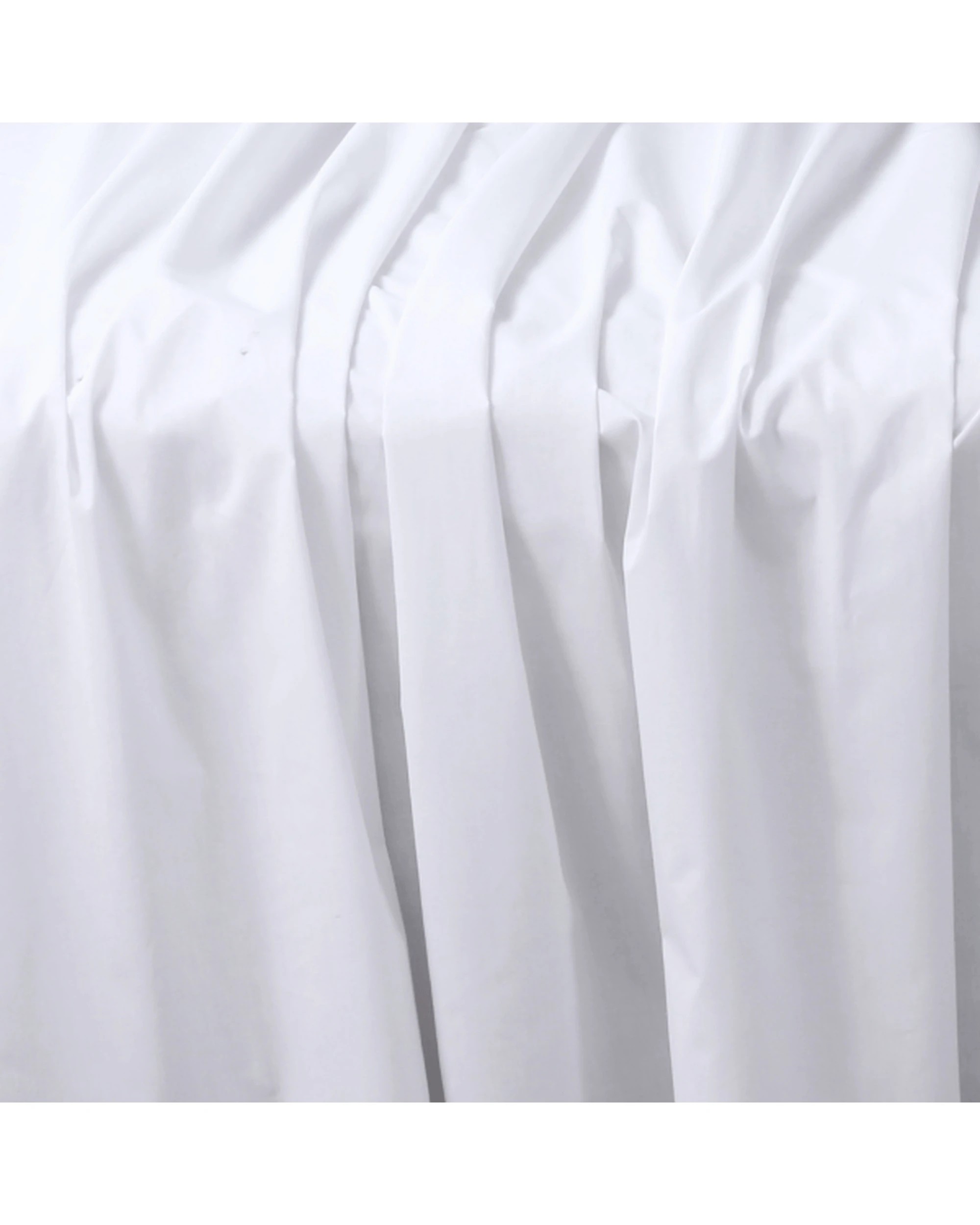 5 Amsons Bedsheets Set Flat & Fitted Sheets With Pillowcases - Single Bed - White, 5 of 7
